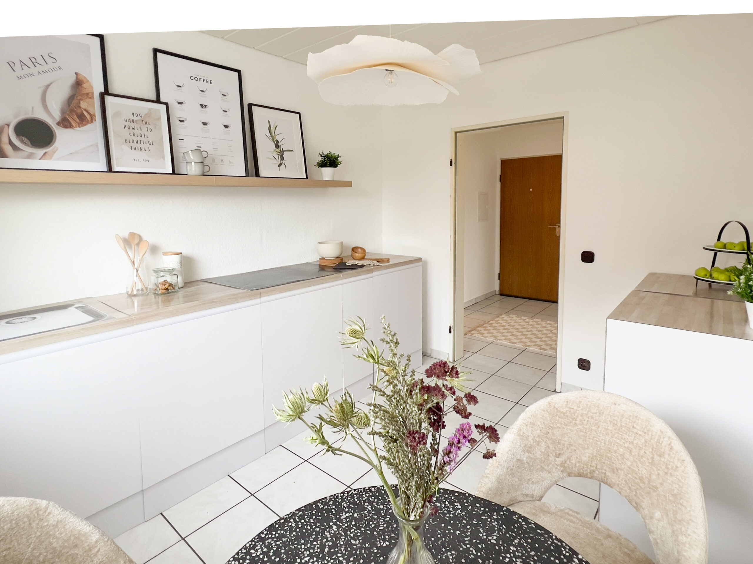 Küche nach der Renovierung & Home Staging