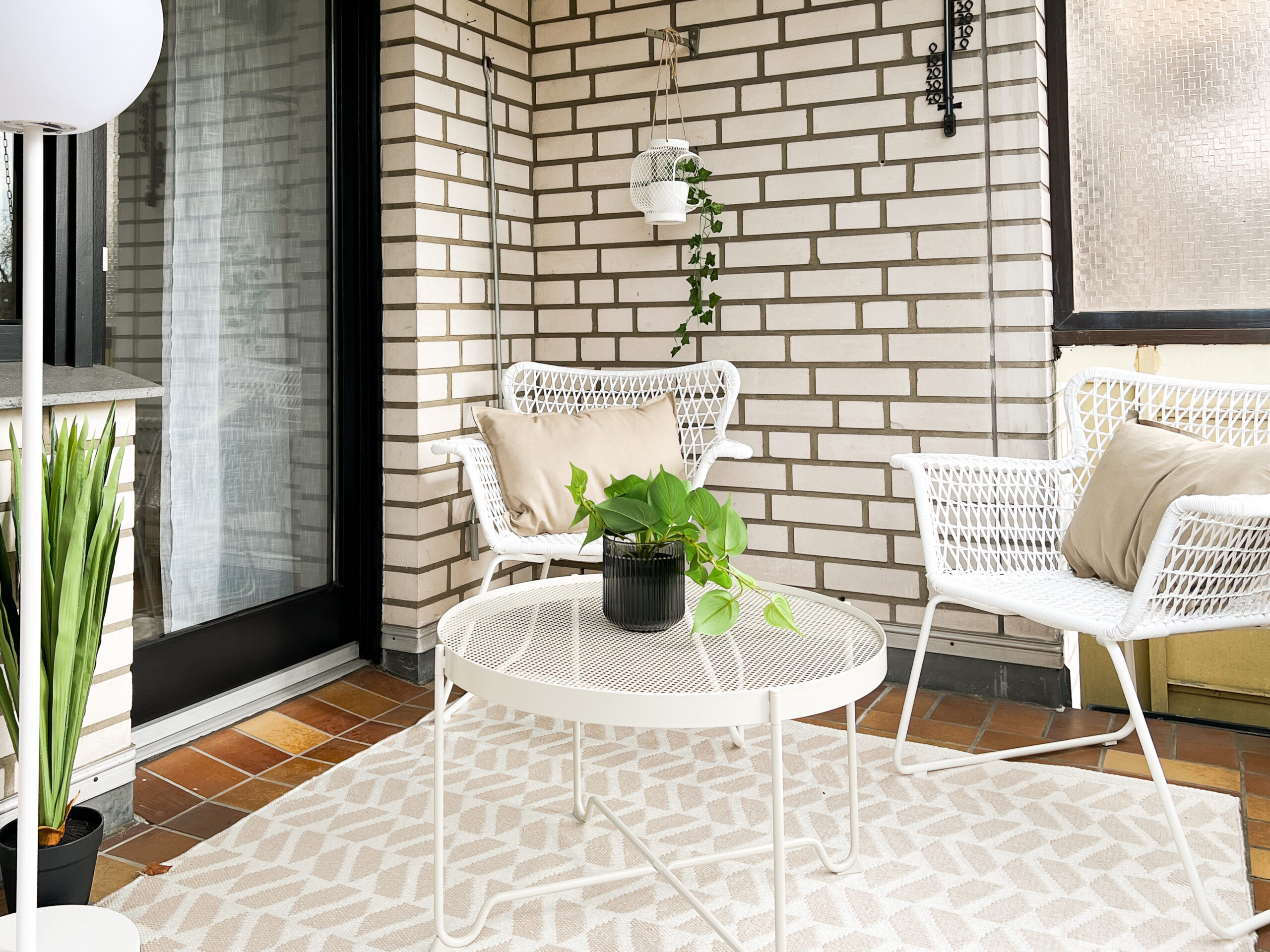 Balkon nach dem Home Staging