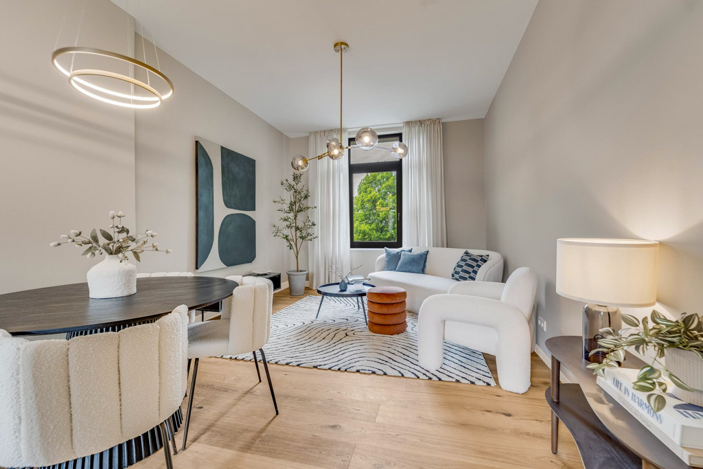 Musterwohnung One Lindemann Heimstil-11 Wohnbereich nach dem Home Staging durch Heimstil Homedesign in Dortmund
