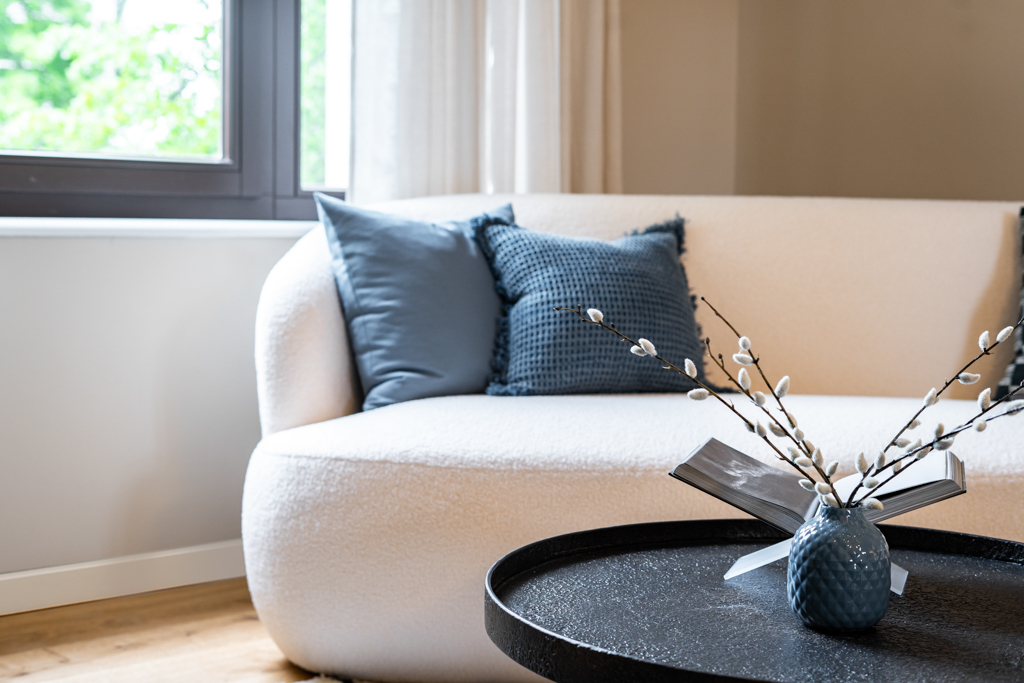 Wohnzimmerdetail nach dem Home Staging durch Heimstil Homedesign in Dortmund