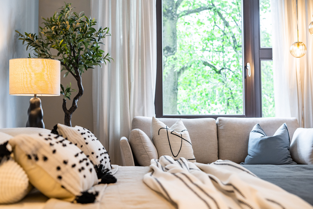 Musterwohnung One Lindemann Heimstil-20 Detailaufnahme der Musterwohnung nach dem Home Staging durch Heimstil Homedesign in Dortmund