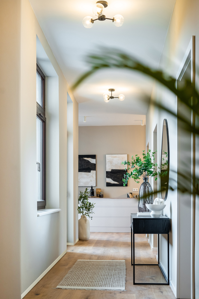 Flur nach dem Home Staging durch Heimstil Homedesign in Dortmund